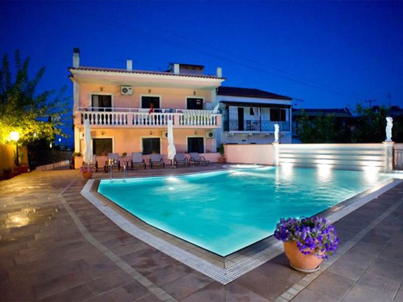 Pool side. Греция продается. Продается гостиница. Корфу booking com. Двухэтажная гостиница Греция фотографии.
